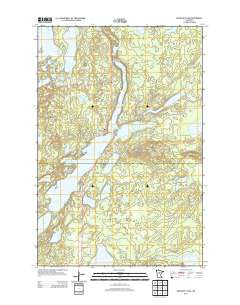 Roosevelt Lake Minnesota Historical topographic map, 1:24000 scale, 7.5 X 7.5 Minute, Year 2013