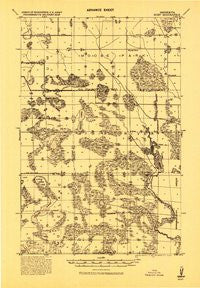 Rosy Minnesota Historical topographic map, 1:62500 scale, 15 X 15 Minute, Year 1919