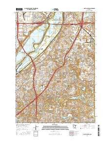 Saint Paul SW Minnesota Current topographic map, 1:24000 scale, 7.5 X 7.5 Minute, Year 2016