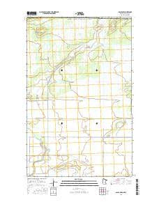 Salol NW Minnesota Current topographic map, 1:24000 scale, 7.5 X 7.5 Minute, Year 2016
