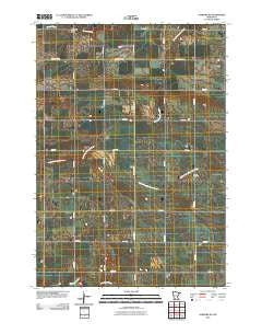 Sanborn SE Minnesota Historical topographic map, 1:24000 scale, 7.5 X 7.5 Minute, Year 2010