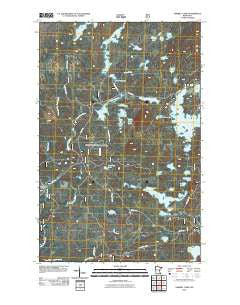 Sawbill Camp Minnesota Historical topographic map, 1:24000 scale, 7.5 X 7.5 Minute, Year 2011