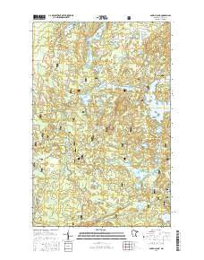 Sawbill Camp Minnesota Current topographic map, 1:24000 scale, 7.5 X 7.5 Minute, Year 2016