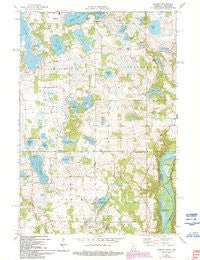 Scandia Minnesota Historical topographic map, 1:24000 scale, 7.5 X 7.5 Minute, Year 1974