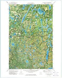 Schoolcraft Lake Minnesota Historical topographic map, 1:24000 scale, 7.5 X 7.5 Minute, Year 1972