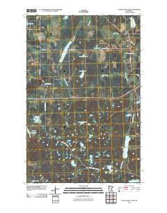 Schoolcraft Lake Minnesota Historical topographic map, 1:24000 scale, 7.5 X 7.5 Minute, Year 2010