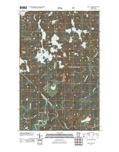 Shell Lake Minnesota Historical topographic map, 1:24000 scale, 7.5 X 7.5 Minute, Year 2011