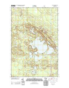 Side Lake Minnesota Historical topographic map, 1:24000 scale, 7.5 X 7.5 Minute, Year 2013