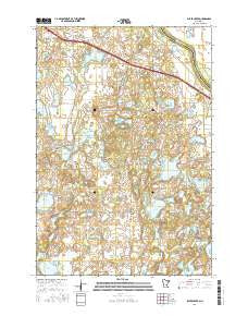 Silver Creek Minnesota Current topographic map, 1:24000 scale, 7.5 X 7.5 Minute, Year 2016