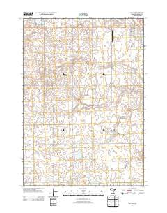 Slayton Minnesota Historical topographic map, 1:24000 scale, 7.5 X 7.5 Minute, Year 2013