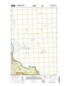 South Fowl Lake Minnesota Current topographic map, 1:24000 scale, 7.5 X 7.5 Minute, Year 2016