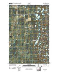 Spider Lake Minnesota Historical topographic map, 1:24000 scale, 7.5 X 7.5 Minute, Year 2010