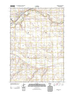 Springfield Minnesota Historical topographic map, 1:24000 scale, 7.5 X 7.5 Minute, Year 2013