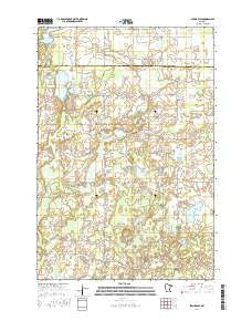 Springvale Minnesota Current topographic map, 1:24000 scale, 7.5 X 7.5 Minute, Year 2016