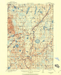 St. Francis Minnesota Historical topographic map, 1:62500 scale, 15 X 15 Minute, Year 1916