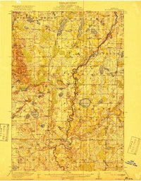 St. Francis Minnesota Historical topographic map, 1:62500 scale, 15 X 15 Minute, Year 1919