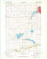 St James West Minnesota Historical topographic map, 1:24000 scale, 7.5 X 7.5 Minute, Year 1970