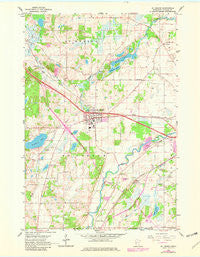 St Joseph Minnesota Historical topographic map, 1:24000 scale, 7.5 X 7.5 Minute, Year 1965