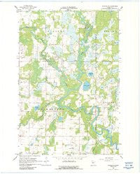 Staples NE Minnesota Historical topographic map, 1:24000 scale, 7.5 X 7.5 Minute, Year 1966