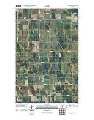 Strandquist Minnesota Historical topographic map, 1:24000 scale, 7.5 X 7.5 Minute, Year 2010