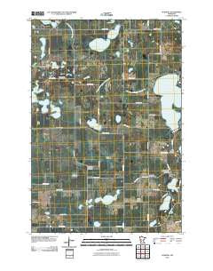 Sunburg Minnesota Historical topographic map, 1:24000 scale, 7.5 X 7.5 Minute, Year 2010
