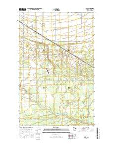 Swift Minnesota Current topographic map, 1:24000 scale, 7.5 X 7.5 Minute, Year 2016