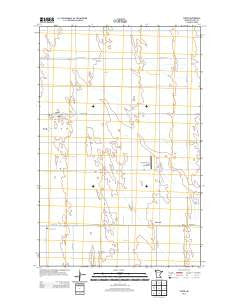 Tabor Minnesota Historical topographic map, 1:24000 scale, 7.5 X 7.5 Minute, Year 2013