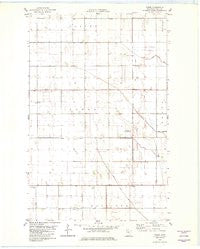 Tabor Minnesota Historical topographic map, 1:24000 scale, 7.5 X 7.5 Minute, Year 1982
