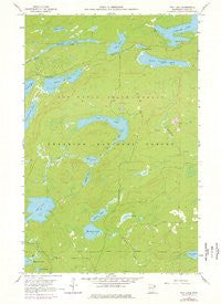 Tait Lake Minnesota Historical topographic map, 1:24000 scale, 7.5 X 7.5 Minute, Year 1960