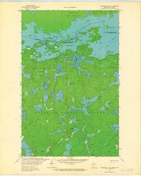 Takucmich Lake Minnesota Historical topographic map, 1:24000 scale, 7.5 X 7.5 Minute, Year 1963