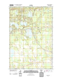 Tamarack Minnesota Historical topographic map, 1:24000 scale, 7.5 X 7.5 Minute, Year 2013