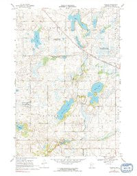 Terrace Minnesota Historical topographic map, 1:24000 scale, 7.5 X 7.5 Minute, Year 1968