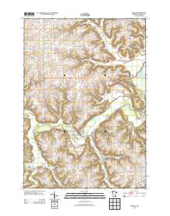Theilman Minnesota Historical topographic map, 1:24000 scale, 7.5 X 7.5 Minute, Year 2013