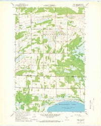 Thief Lake Minnesota Historical topographic map, 1:24000 scale, 7.5 X 7.5 Minute, Year 1967