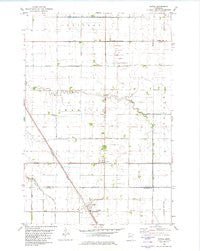 Tintah Minnesota Historical topographic map, 1:24000 scale, 7.5 X 7.5 Minute, Year 1981
