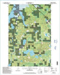 Tobique Minnesota Historical topographic map, 1:24000 scale, 7.5 X 7.5 Minute, Year 1996