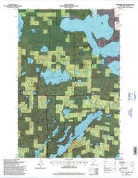 Town Line Lake Minnesota Historical topographic map, 1:24000 scale, 7.5 X 7.5 Minute, Year 1996