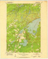 Twig Minnesota Historical topographic map, 1:24000 scale, 7.5 X 7.5 Minute, Year 1953