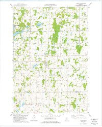 Upsala Minnesota Historical topographic map, 1:24000 scale, 7.5 X 7.5 Minute, Year 1978