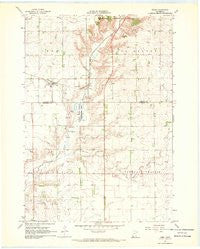 Verdi Minnesota Historical topographic map, 1:24000 scale, 7.5 X 7.5 Minute, Year 1967