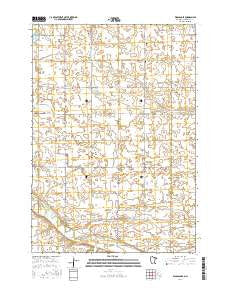 Wabasso SE Minnesota Current topographic map, 1:24000 scale, 7.5 X 7.5 Minute, Year 2016