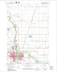 Wahpeton North Dakota Historical topographic map, 1:24000 scale, 7.5 X 7.5 Minute, Year 1964
