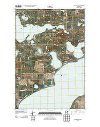 Walker Lake Minnesota Historical topographic map, 1:24000 scale, 7.5 X 7.5 Minute, Year 2010