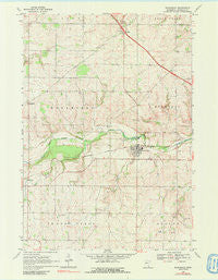Wanamingo Minnesota Historical topographic map, 1:24000 scale, 7.5 X 7.5 Minute, Year 1968