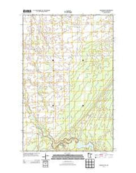 Wannaska NE Minnesota Historical topographic map, 1:24000 scale, 7.5 X 7.5 Minute, Year 2013