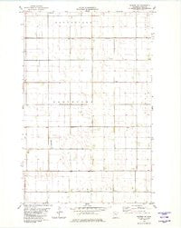 Warren SW Minnesota Historical topographic map, 1:24000 scale, 7.5 X 7.5 Minute, Year 1982