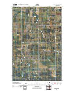 Warroad SE Minnesota Historical topographic map, 1:24000 scale, 7.5 X 7.5 Minute, Year 2010