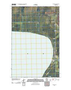 Waskish Minnesota Historical topographic map, 1:24000 scale, 7.5 X 7.5 Minute, Year 2010