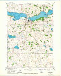 Waterville Minnesota Historical topographic map, 1:24000 scale, 7.5 X 7.5 Minute, Year 1966