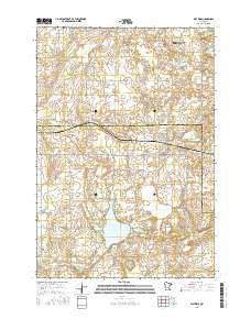 Watkins Minnesota Current topographic map, 1:24000 scale, 7.5 X 7.5 Minute, Year 2016